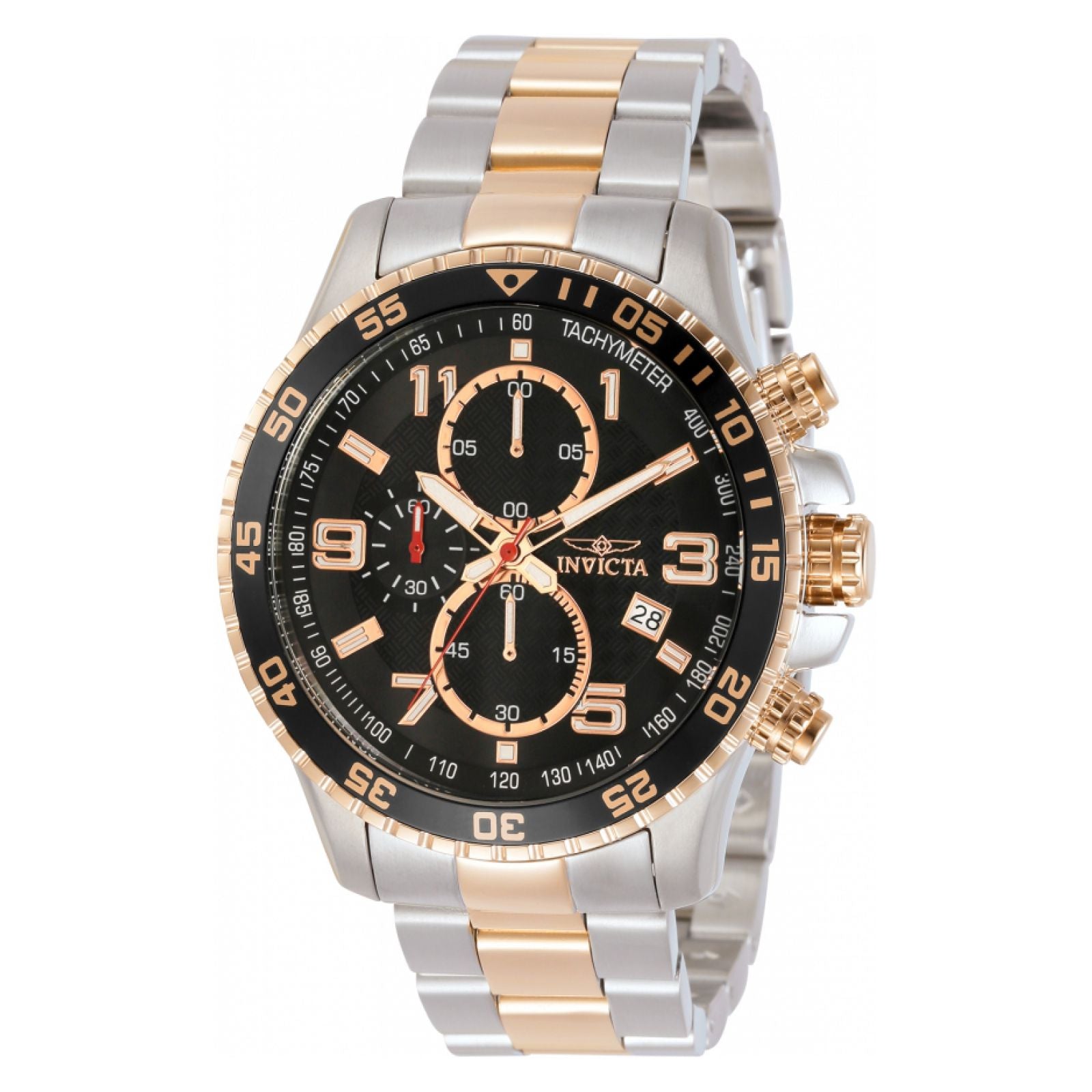 RELOJ CLÁSICO PARA HOMBRE INVICTA SPECIALTY 14877 - ORO ROSA, ACERO